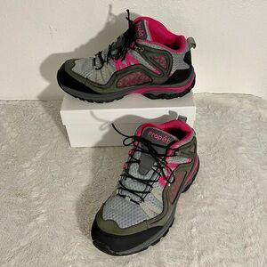 Propet Peak Hiking Boots Women’s Size 10 2E(X) Grey Berry